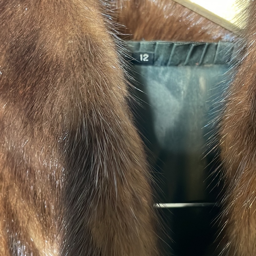 Vintage Mink Genuine Full Length Custom Made Coat - Picture 11 of 17
